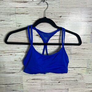 PINK Victoria’s Secret yoga blue sports bra size xs